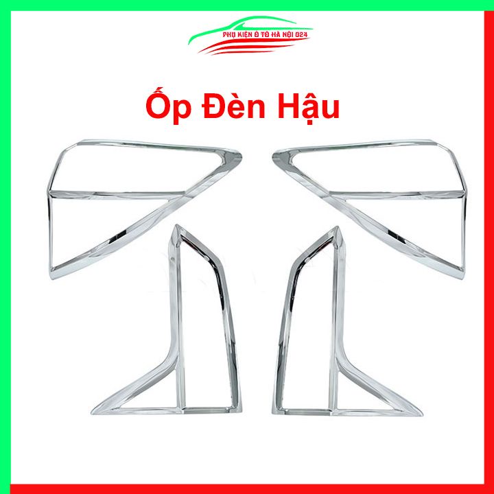 Ốp viền đèn pha hậu mạ crom Honda H-RV chống trầy trang trí bảo vệ xe