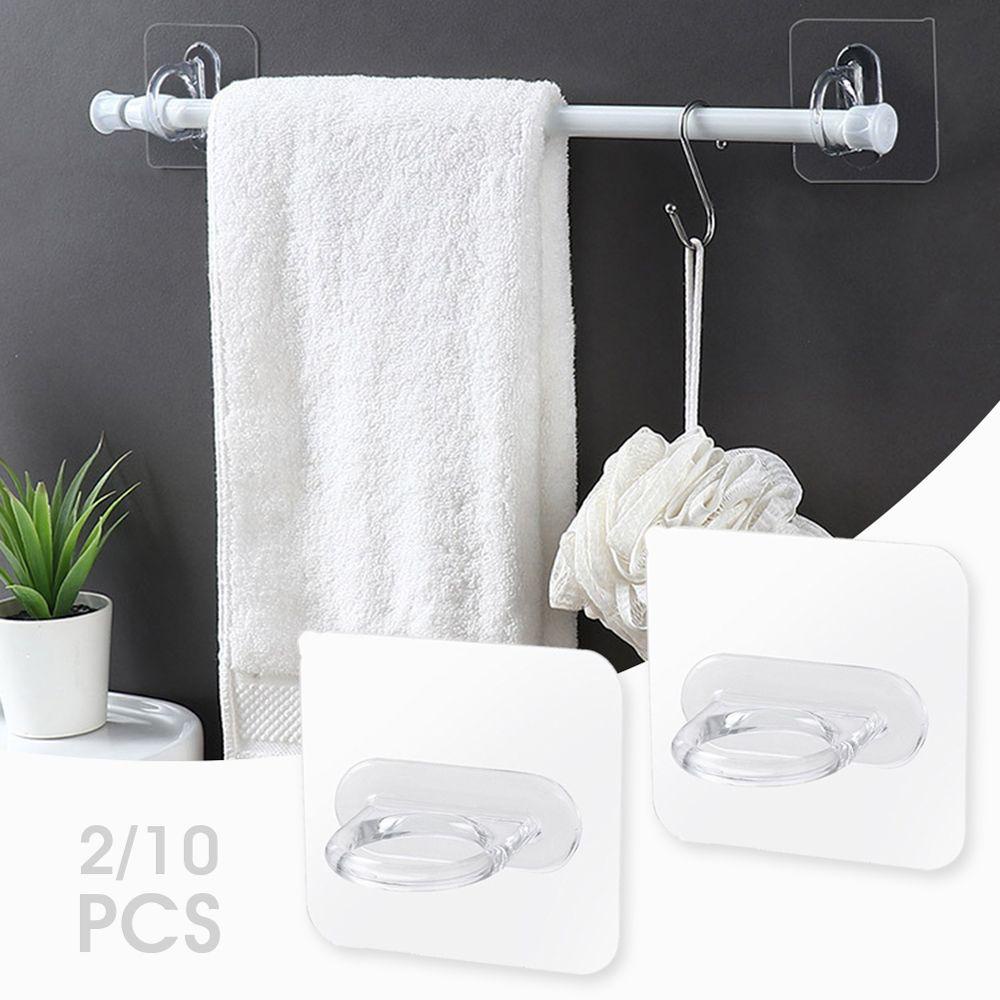 LEISURE Móc Treo Chai Dầu Gội Gắn Tường Tự Dính Tiện Dụng Cho Nhà Tắm