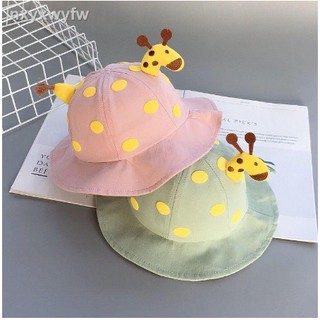 Mũ vành tròn hươu cao cổ 3D cho bé từ 6 tháng - 2 tuổi