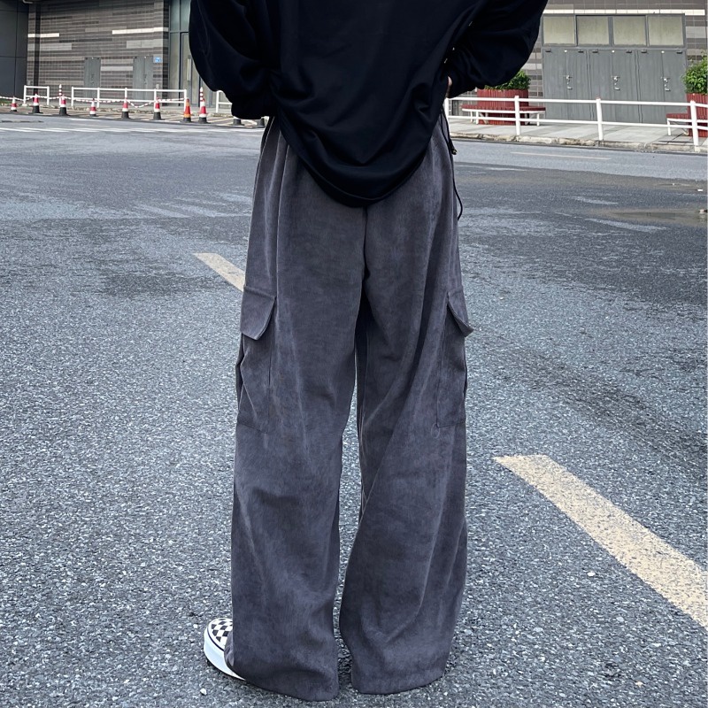 Quần Nhung Ống Rộng Size M-3Xl Thời Trang Cho Nam quần jean nam