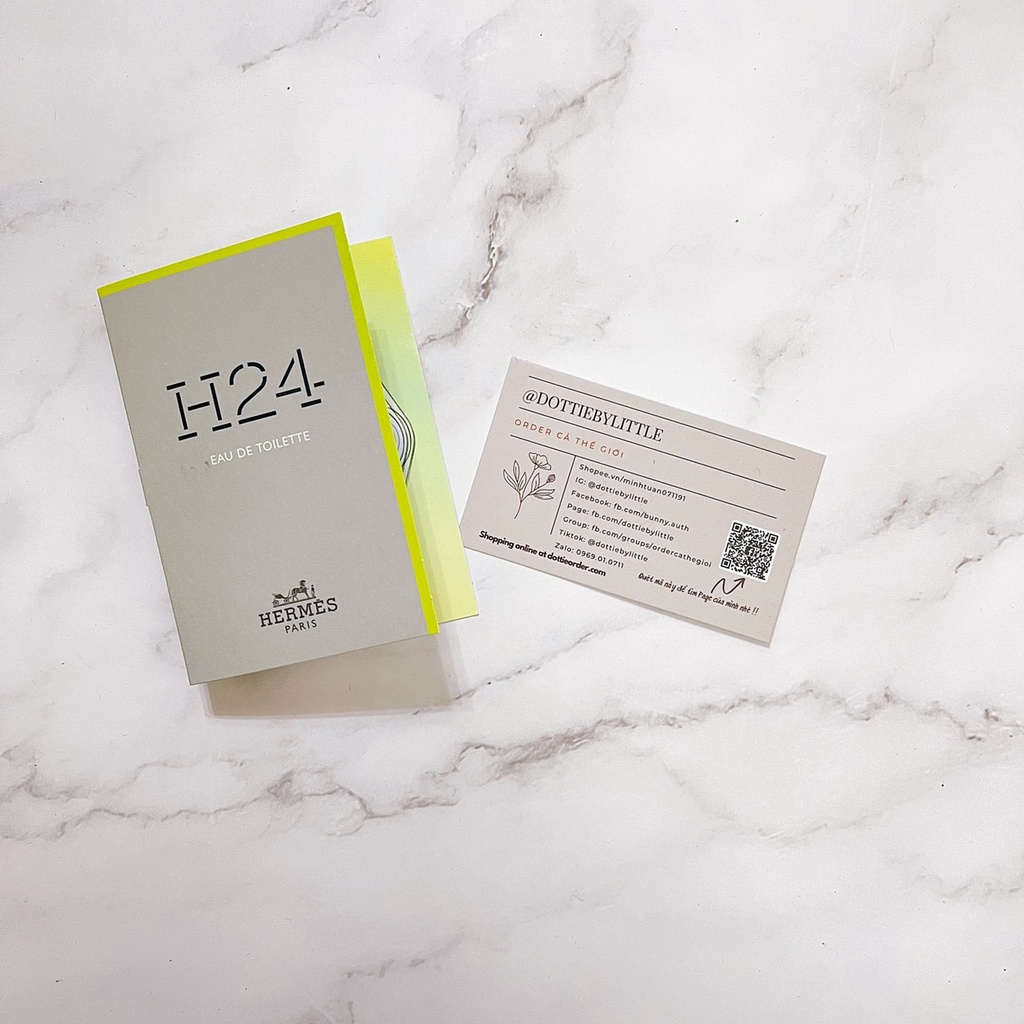 Vial nước hoa Hermes
