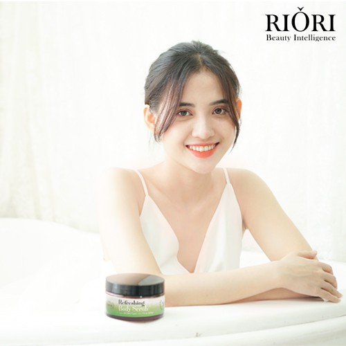 Kem tẩy tế bào chết RIORI Refreshing Body Scrub 200g toàn thân dưỡng ẩm, làm sạch và phục hồi tế bào da