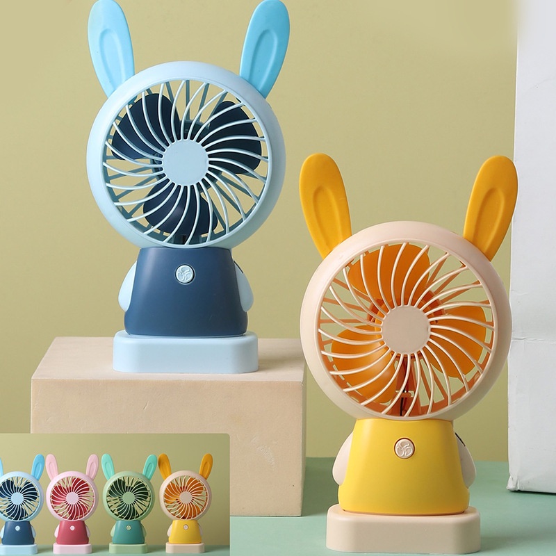 Quạt Tích Điện Quạt Mini Cần Tay Dễ Dàng Mang Theo VTL Shop