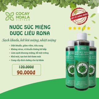 Nước súc miệng dược liệu Rona
