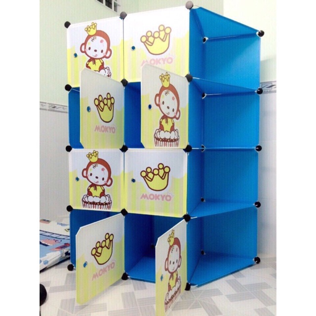 FREESHIP 99K TOÀN QUỐC_Tủ nhựa quần áo 8+4 góc sâu 47cm. Tặng móc treo đồ