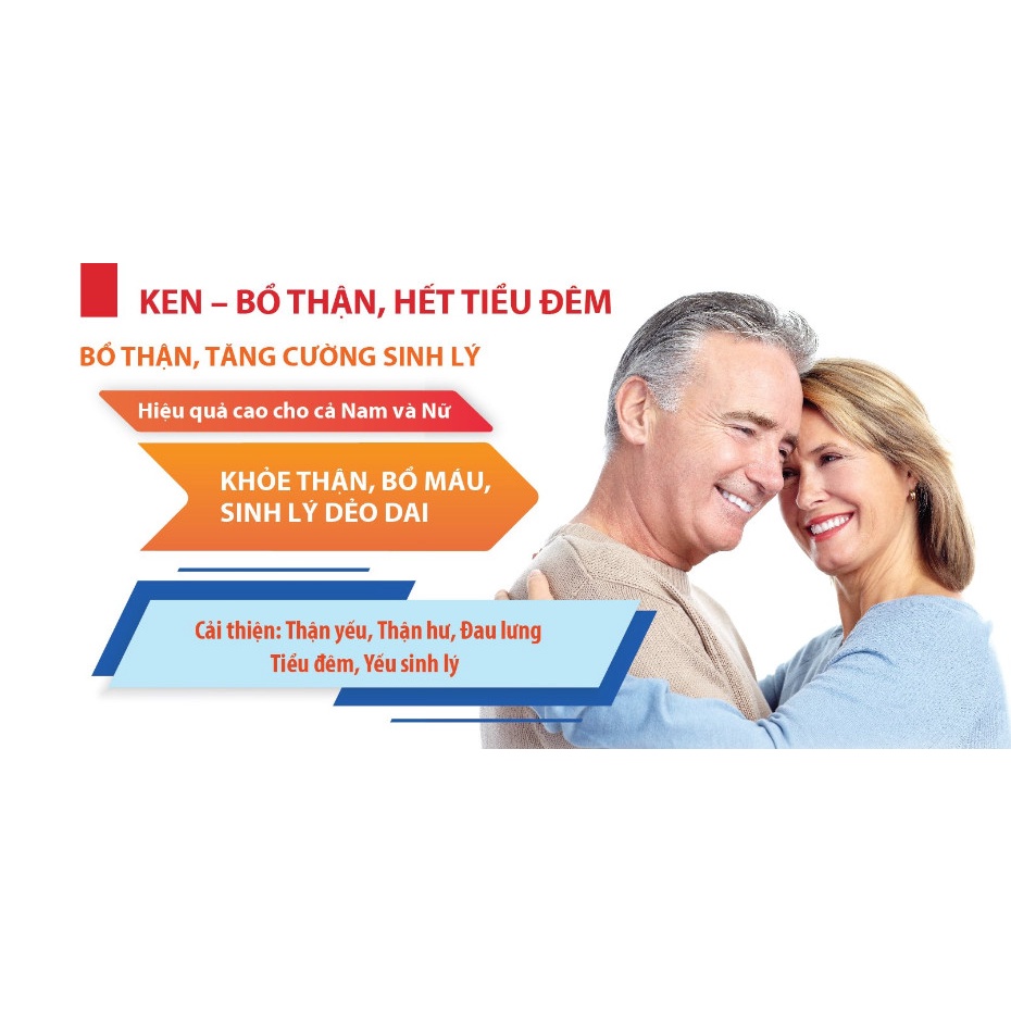 Viên uống Bổ Thận, Giảm Tiểu Đêm KEN  - NHẬP KHẨU MỸ - DÙNG ĐƯỢC CHO CẢ NAM, NỮ, NGƯỜI BỊ TIỂU ĐƯỜNG
