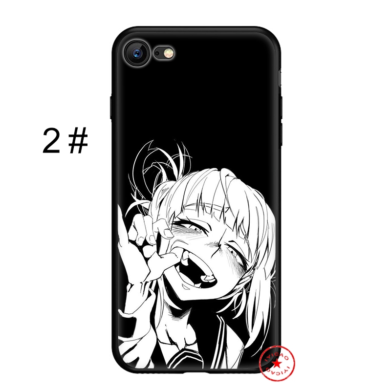 Ốp điện thoại mềm in họa tiết anime Ahegao dành cho IPHONE X XS MAX XR 8 7 6 5 5S SE 03