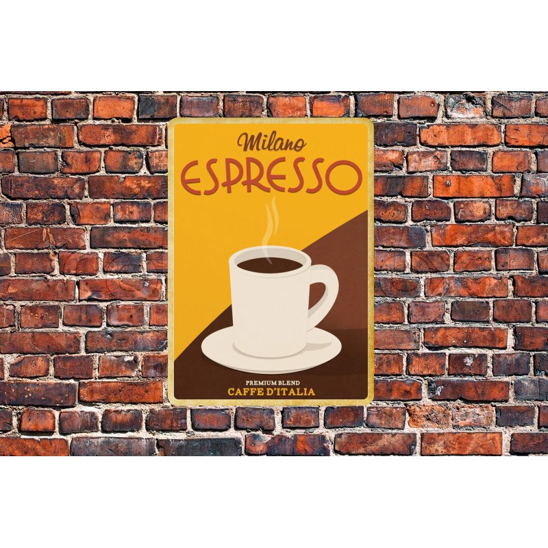 Tranh Thiếc  "Quán Coffee,Cafe" V1