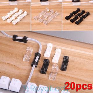 Bộ 20 kẹp giữ dây cáp tiện lợi chất lượng cao