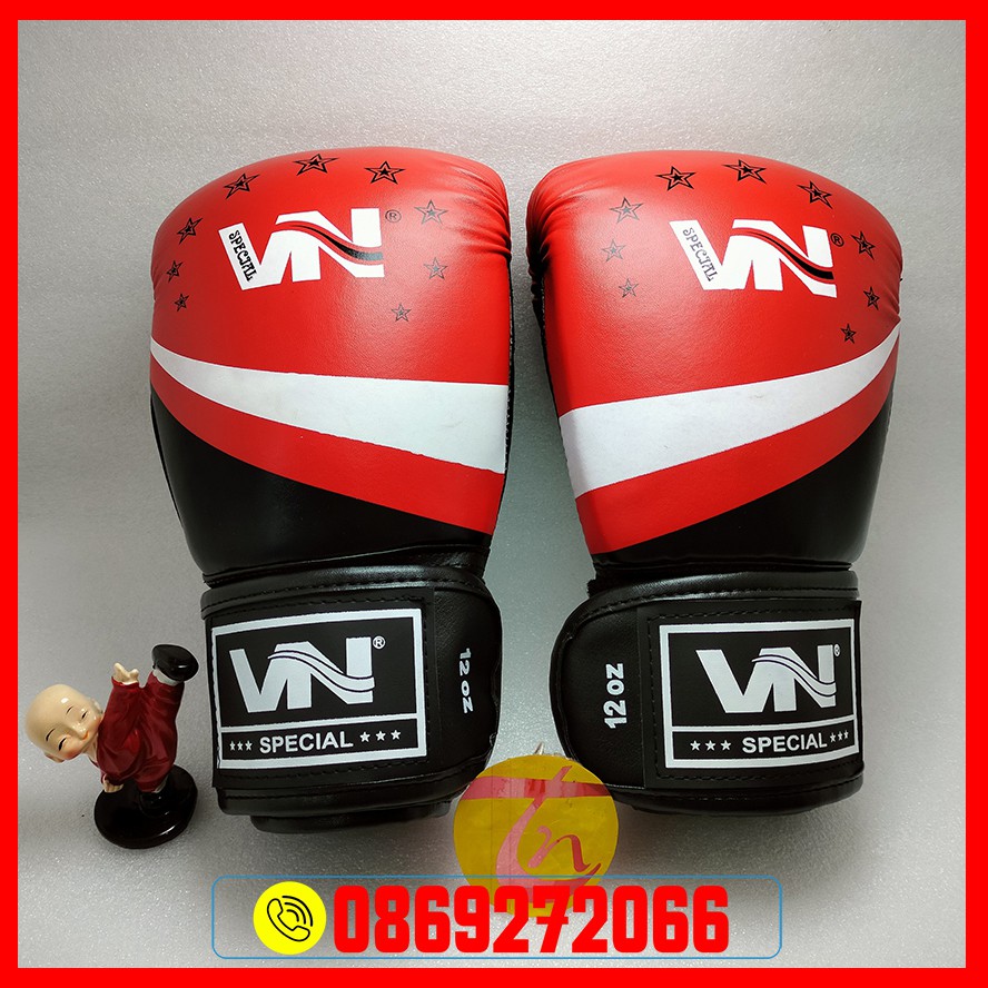 găng tay boxing vns chính hãng - trung nghĩa sport