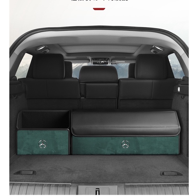 Hộp chứa đồ cốp xe ô tô cao cấp kiểu dáng sang trọng 3 ngăn có thể tháo rời [xh17]