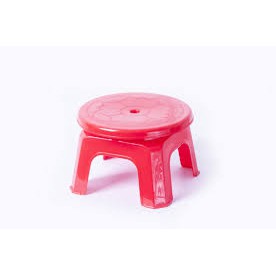 Ghế nhựa cao 15cm mặt tròn