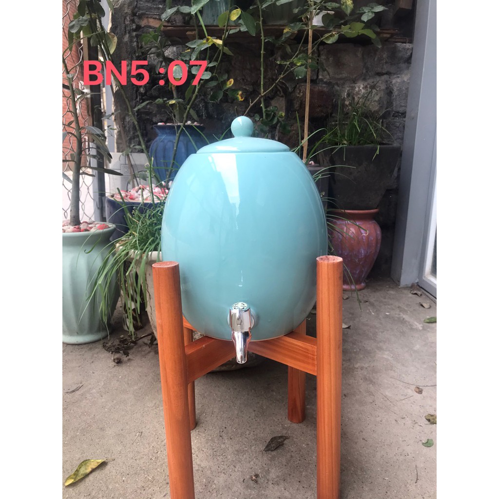 SALE BÌNH NƯỚC 8 LÍT GỐM SỨ BÁT TRÀNG
