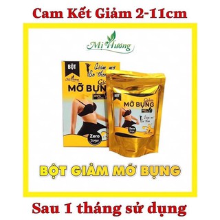 BỘT NGŨ CỐC GIẢM MỠ BỤNG MỊ HƯƠNG( tặng ngay đây đo vòng eo)