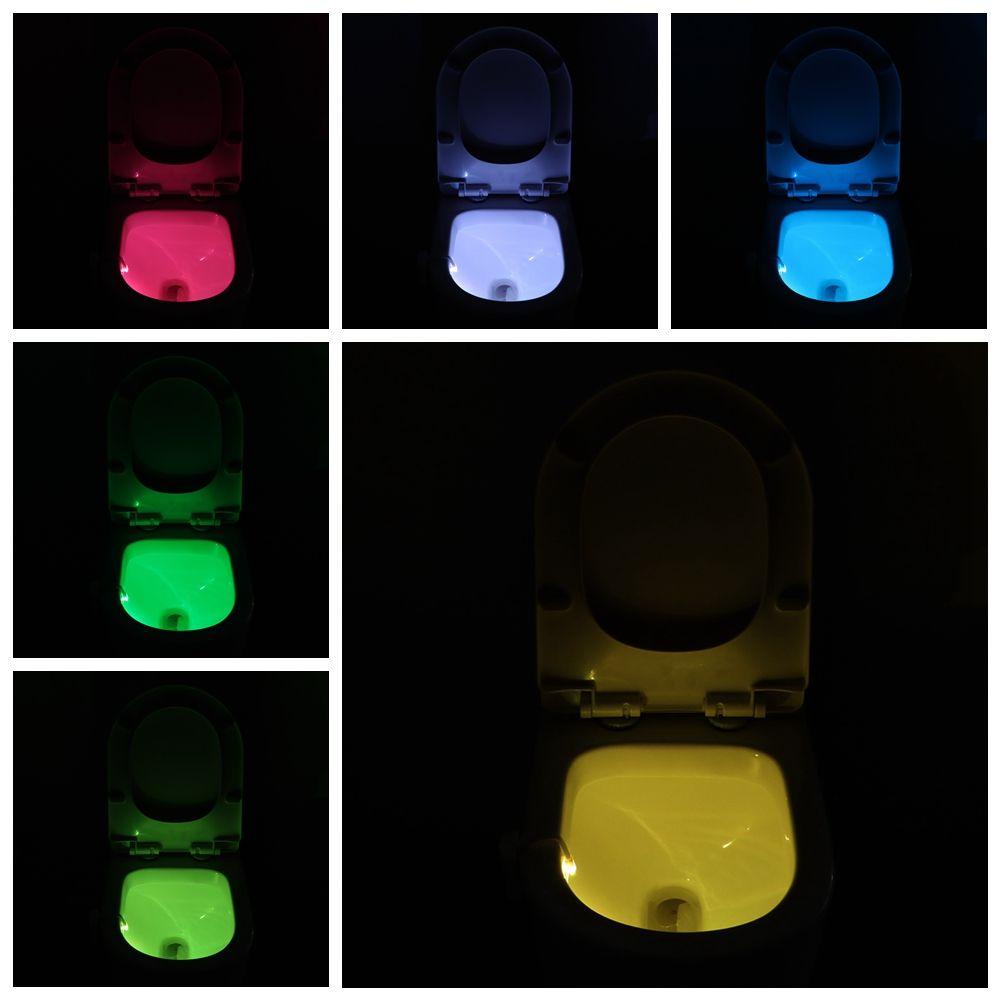 Đèn LED Nhiều Màu Gắn Bồn Cầu Trang Trí Nhà Cửa