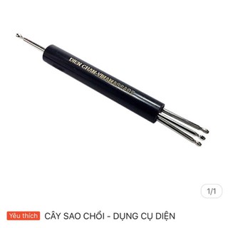 Dụng cụ diện chẩn - Cây sao chổi- dò 3 chấu