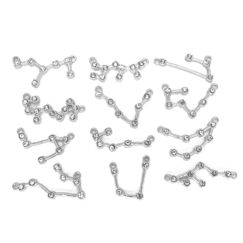 Set 12 Mặt Dây Chuyền Hình 12 Cung Hoàng Đạo