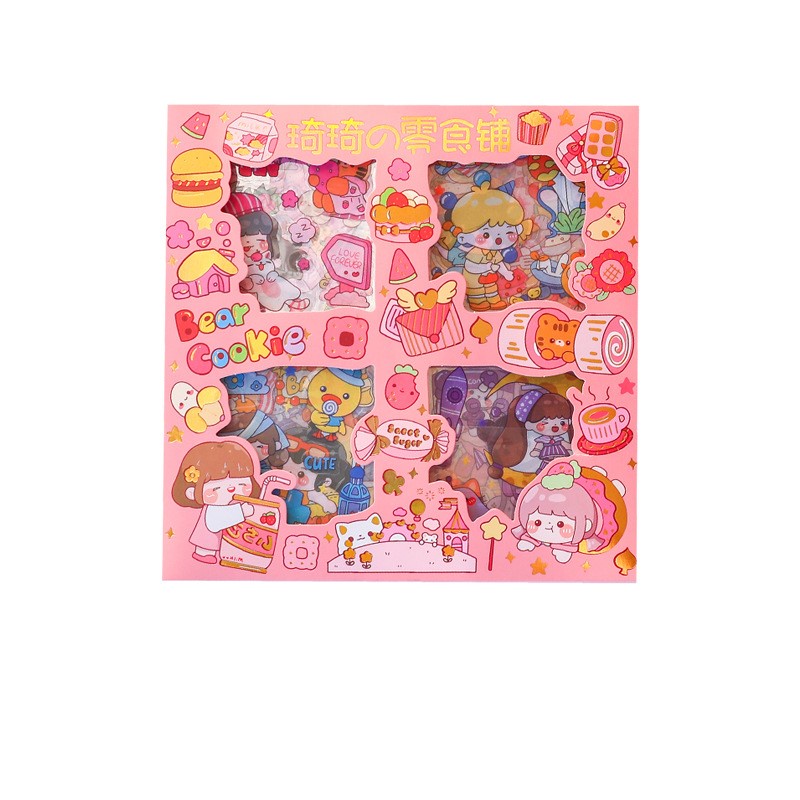 Set 100 Miếng Dán Trang Trí Sổ Tay/Nhật Ký DIY
