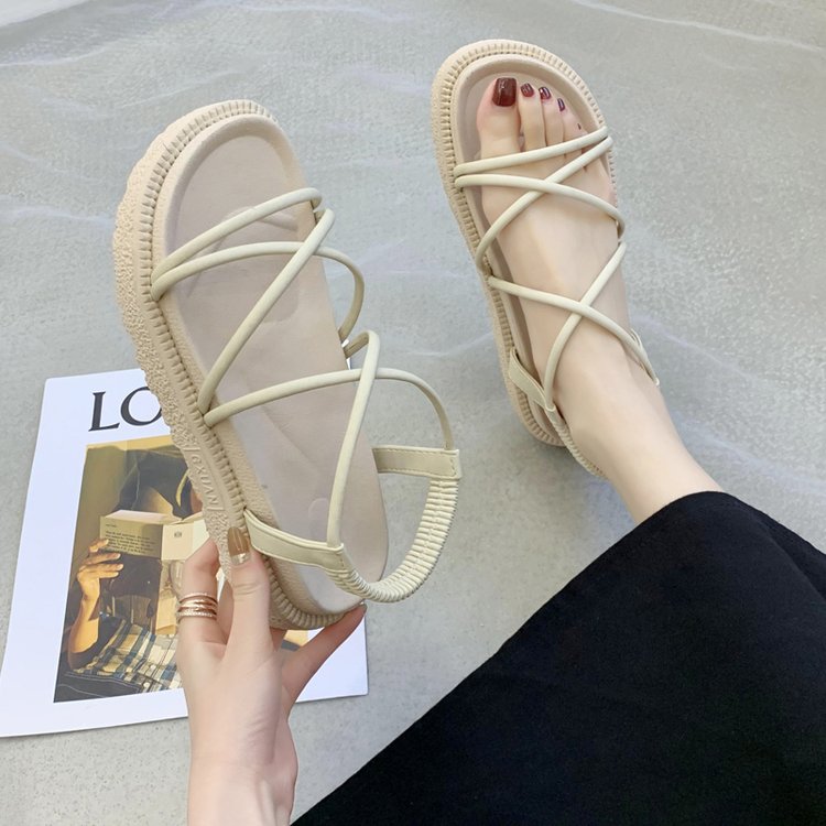 Giày Sandal Cao Su Chống Thấm Nước Thoải Mái Cho Nữ