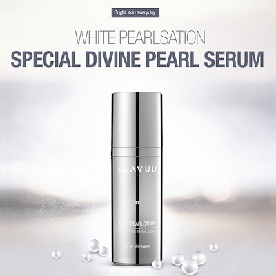 [CÓ HÓA ĐƠN LOTTEDUTYFREE] Tinh chất Klavuu WHITE PEARLSATION SPECIAL DIVINE PEARL SERUM 33ml