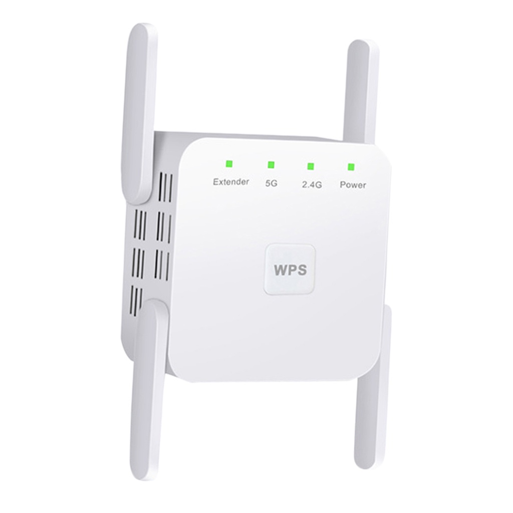 Bộ Lặp Sóng Wifi Không Dây 1200mbps 2.4g 5g 4 Ăng Ten Uk-Plug | BigBuy360 - bigbuy360.vn
