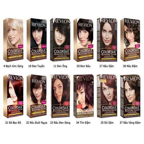 [Siêu Rẻ]Thuốc nhuộm phủ bạc thảo dược REVLON | BigBuy360 - bigbuy360.vn