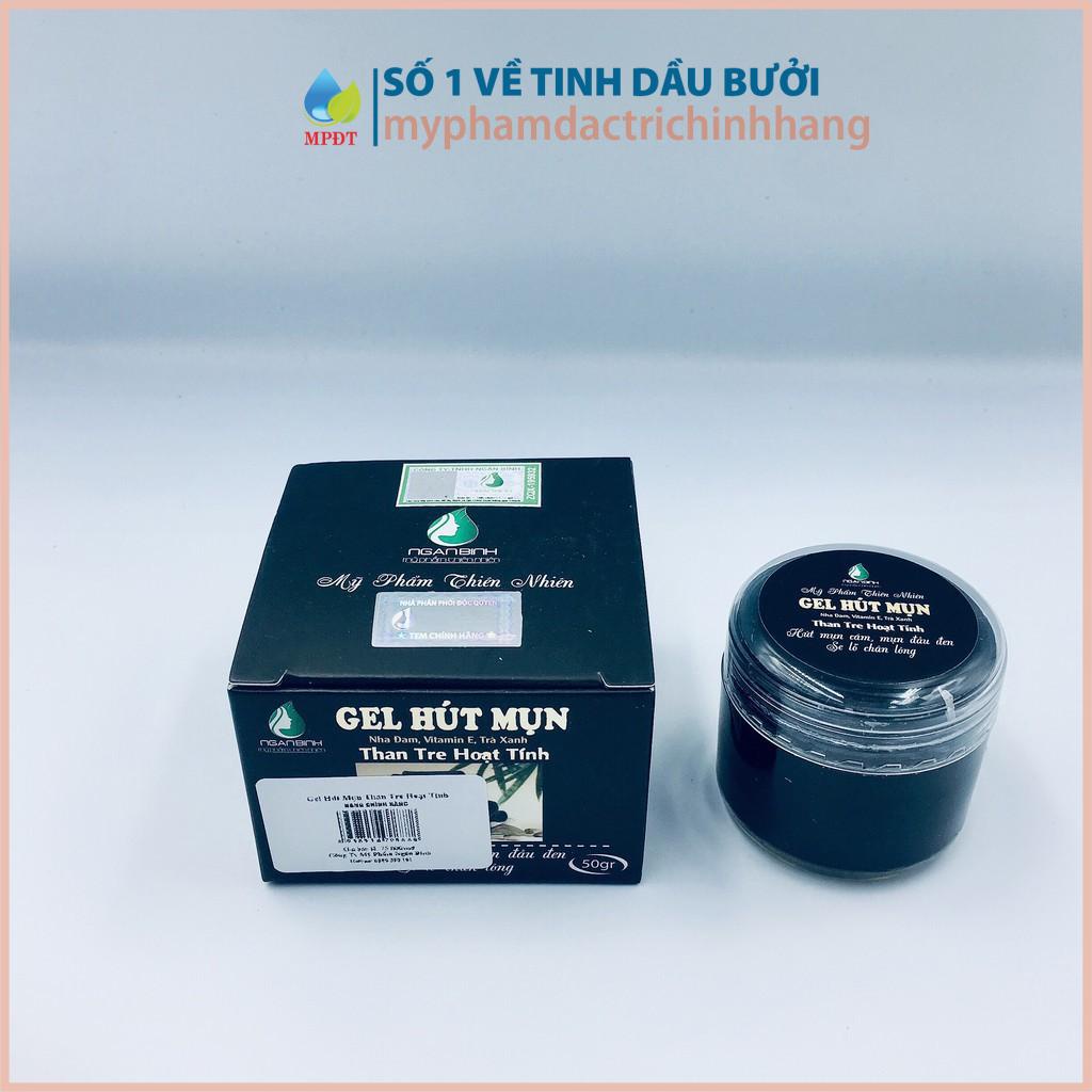 (HÀNG THẬT) Gel Lột Mụn Hút Mụn Than Tre, Gel Mụn Hoạt Tính Ngân Bình hàng công ty chính hãng .