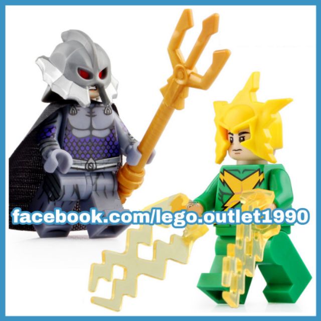 Xếp hình DC Super Hero Electric Marine Lords Siêu anh hùng Lego Minifigures POGO PG8210