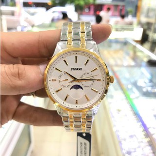 Đồng hồ nam STARKE 027AM Lịch Tuần Trăng, full hộp chính hãng, Kính Sapphire