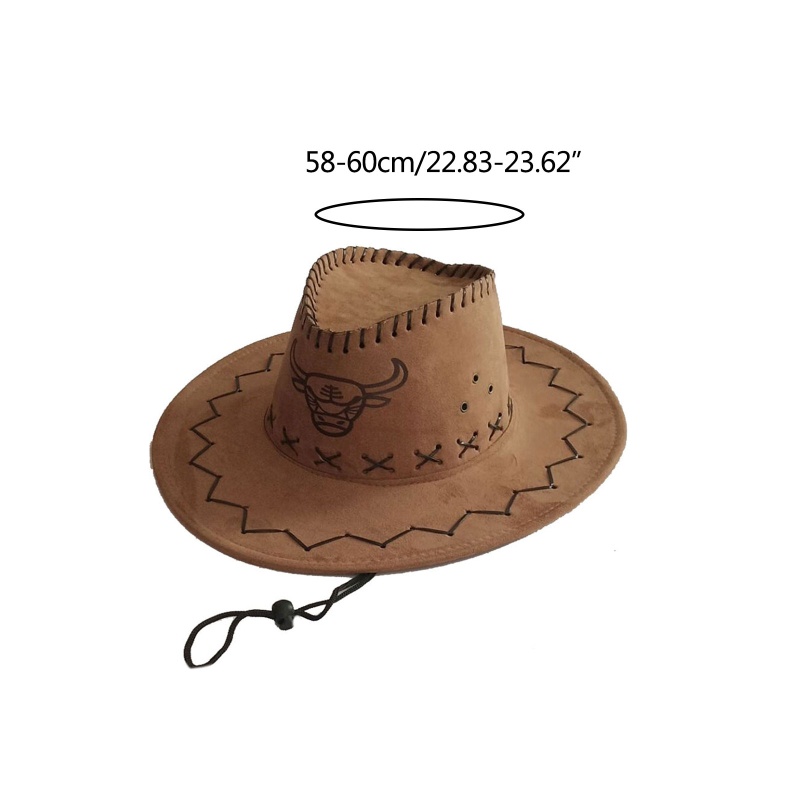 Mũ Fedora Vải Nỉ Vành Cong Rộng Họa Tiết Ox Thời Trang Phương Tây