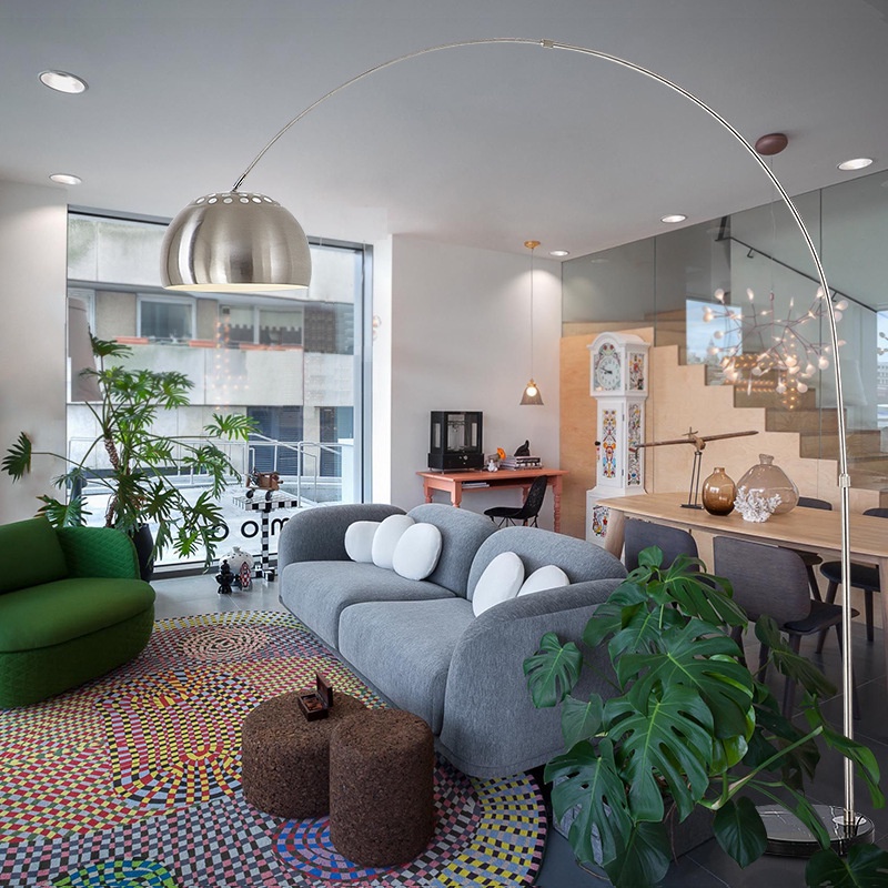 Đèn Cây Đứng D750 - Trang Trí Nội Thất Phong Khách - Kiểu Dáng BOW Sang Trọng, Hiện Đại - Hàng Cao Cấp