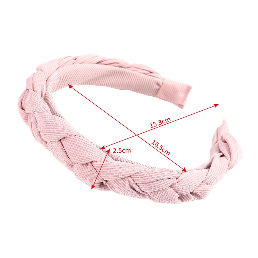 Cài tóc thiết kế thắt bím xinh xắn nhiều màu sắc tùy chọn