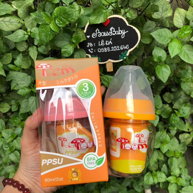 Bình TOOM nội địa Nhật 80ml
