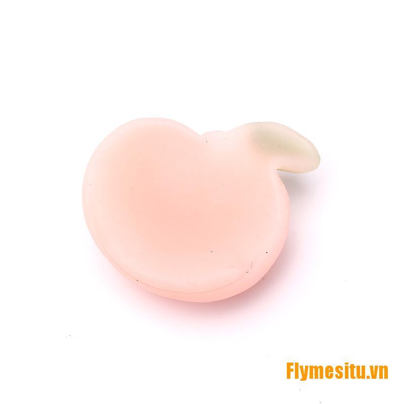 Đồ Chơi Xốp Squishy Giảm Stress Hình Quả Đào Dễ Thương Cho Bé