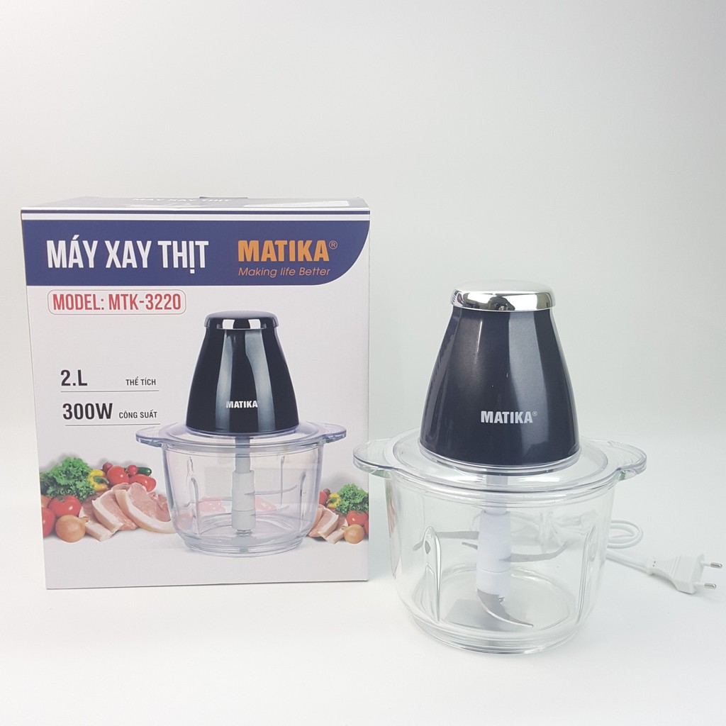 [Mã ELHA22 giảm 6% đơn 300K] Máy xay thịt Matika MTK-3220