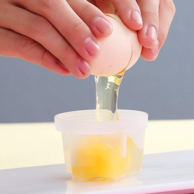 Khuôn hấp trứng/ khuôn hấp bánh flan cho bé - Bộ 4 cái tặng kèm 1 chổi quét dầu