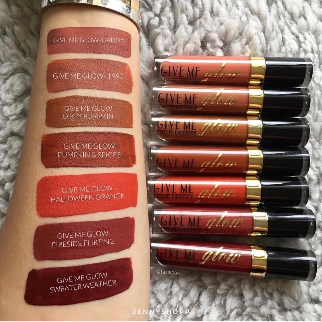 Son kem Give Me Glow - Liquid lipstick