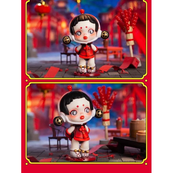 Mô Hình Nhân Vật POPMART POPMART Tiger Leap Phong Cách Trung Hoa Trang Trí Năm Mới