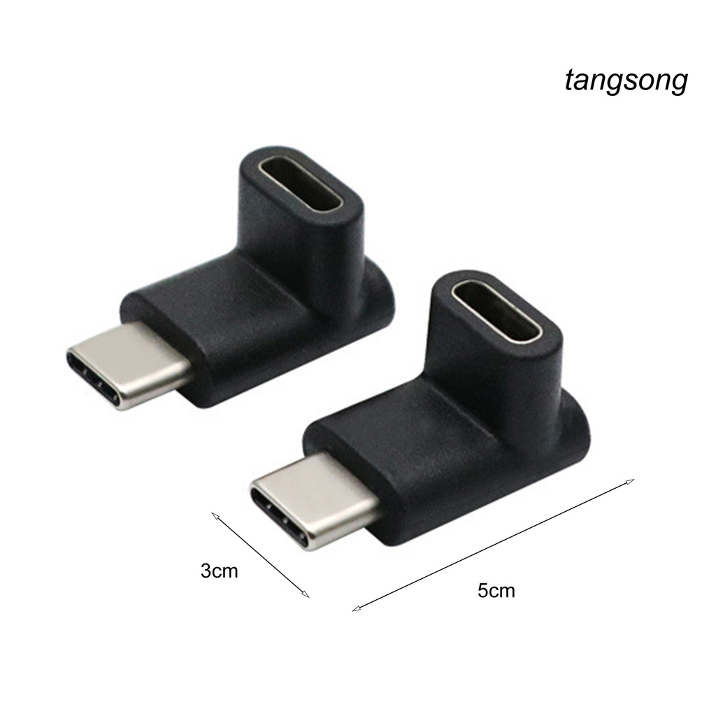 Đầu Chuyển Đổi 90 Độ Usb 3.1 Type C Sang Usb-C Cho Điện Thoại