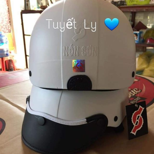 Nón bảo hiểm nón sơn đủ màu
