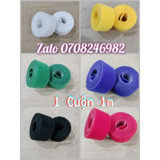 Dây cuộn velcro dài 1m - rộng 2 cm - 1 cuộn