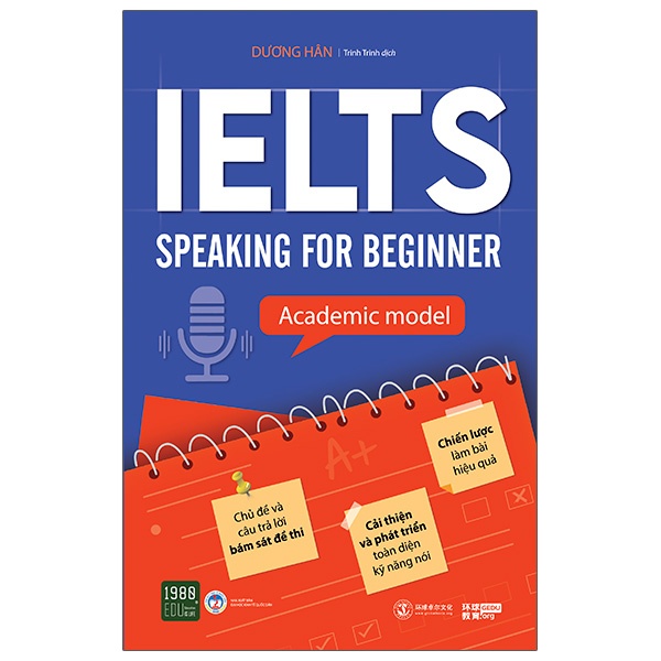 Sách - Ielts Speaking For Beginner - Academic Model - Dương Hân - 1980Books