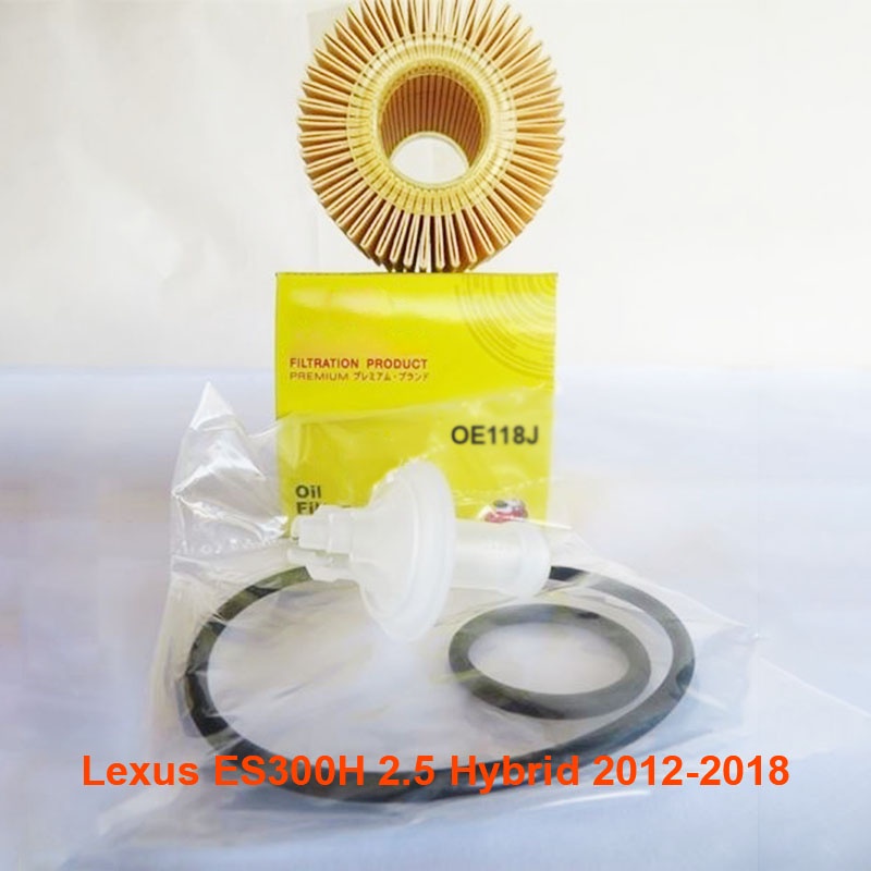 Lọc nhớt Lexus ES300H 2.5L XV60 Hybrid 2012-2018 mã OE118J của JS Asakashi Nhật Bản