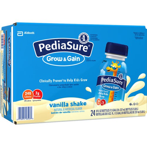 Sản phẩm dinh dưỡng Pediasure dạng nước( thùng 24 chai x 237ml) của Mỹ
