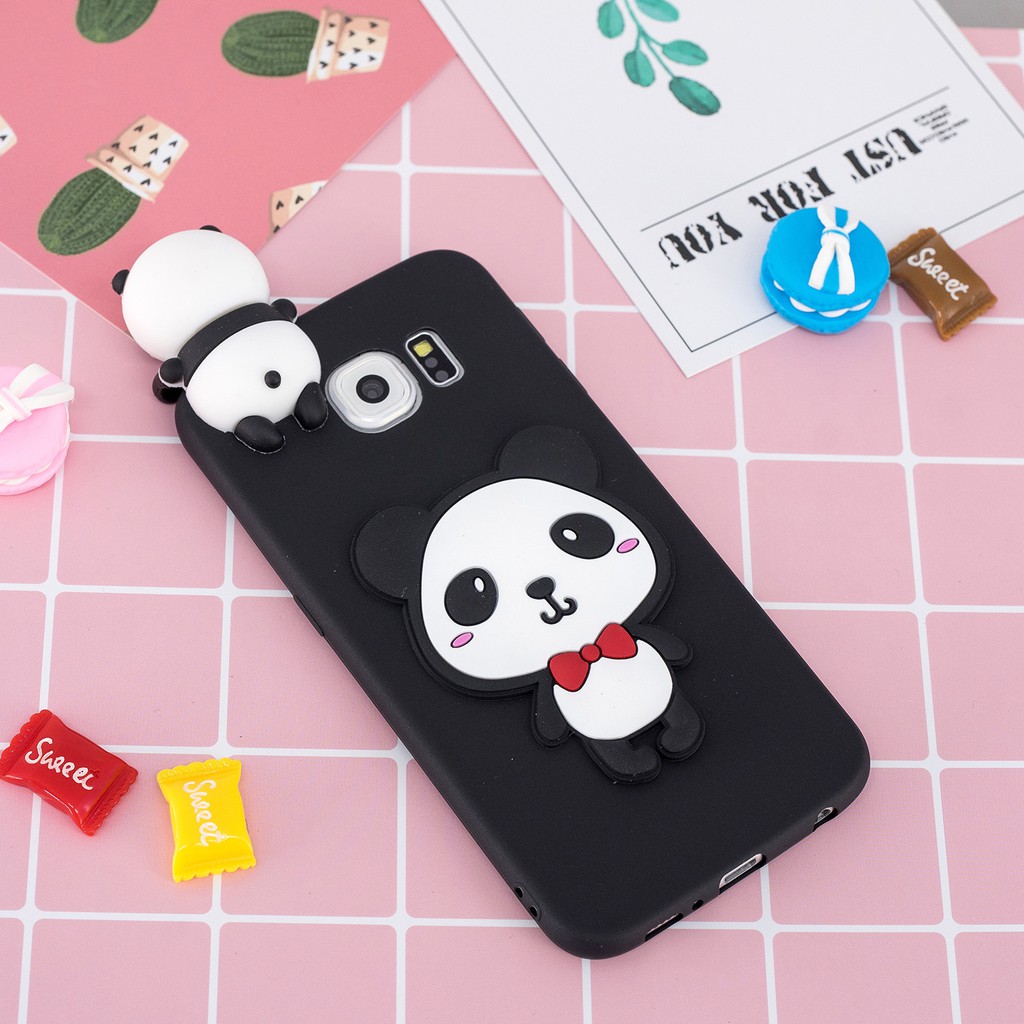 Ốp điện thoại silicon thiết kế hoạt hình dễ thương cho Samsung S6 Edge | BigBuy360 - bigbuy360.vn