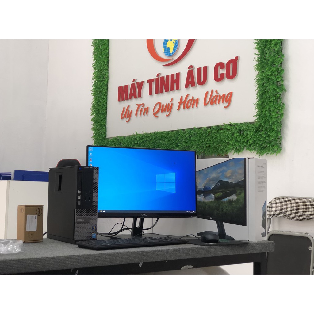 Bộ máy tính Để Bàn Dell Optiplex ( Core i7 - 2600 hoặc i5 hoặc i3 / Ram 4Gb/ HDD 500GB) Và màn hình Dell SE2219HX 95