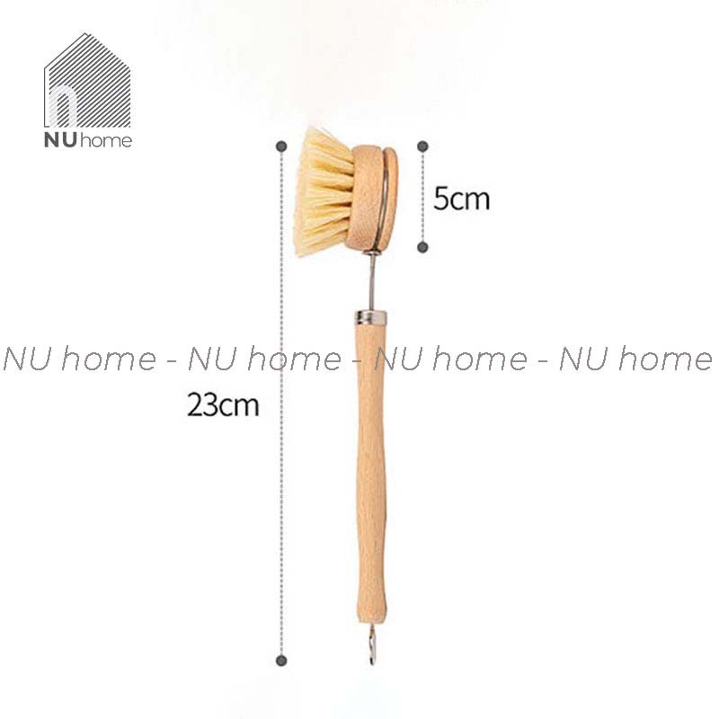 nuhome.vn | Cây rửa chén phong cách Nhật - Juki, cọ chén bằng gỗ, tiện dụng An toàn cho da tay