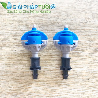 Béc phun mưa G3 phun xòe 360 độ kèm khớp nối 6mm combo 10 cái