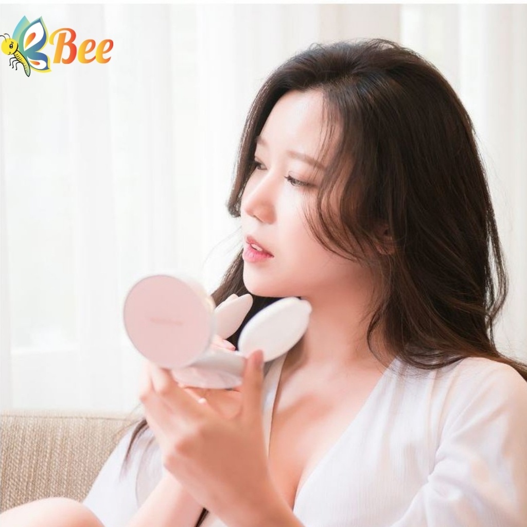 Phấn nước By Ecom Honey Glow Cover Cushion 12g #21 Light Beige #23 Natural Beige | BigBuy360 - bigbuy360.vn