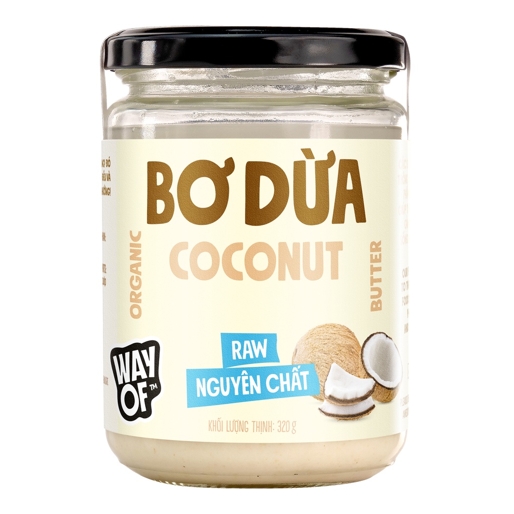 Bơ Dừa / Nguyên Chất | Coconut Butter RAW (200g)